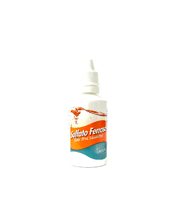 SULFATO FERROSO LP GOTAS 125MG/ML FRASCO X 120 ML